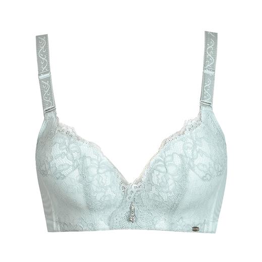 【秒杀品不退不换】皇家丽美小胸超聚拢透气棉无钢圈蕾丝调整型美背文胸WW912-3A 商品图7