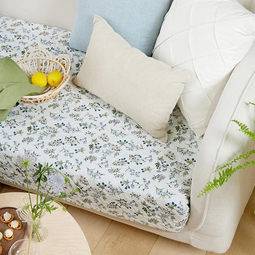 田园碎花沙发垫四季防滑高档通用沙发套罩万能防滑定做沙发扶手 商品图2