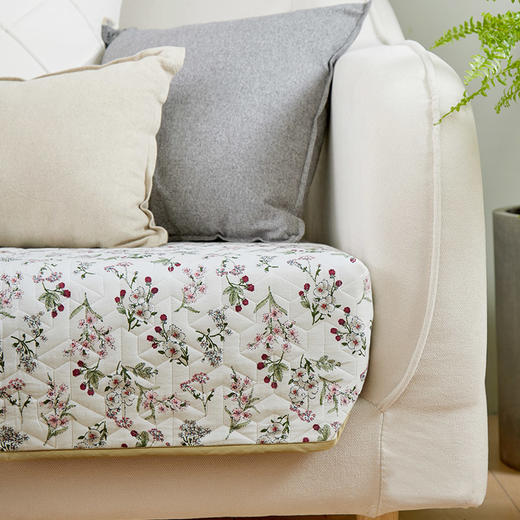 田园碎花沙发垫四季防滑高档通用沙发套罩万能防滑定做沙发扶手 商品图4