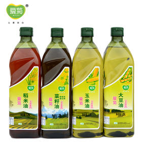 爱菊 食用油 调和油 四合一惠民礼盒 1.25L*4