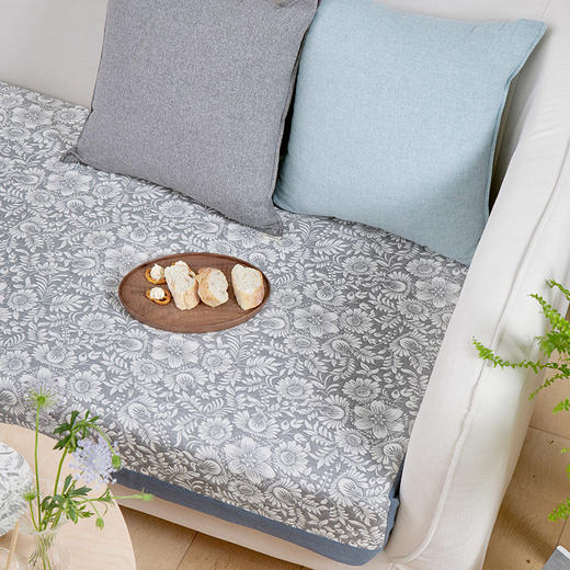 蔓延沙发垫四季通用北欧式沙发套罩简约北欧防滑坐垫定制 商品图3