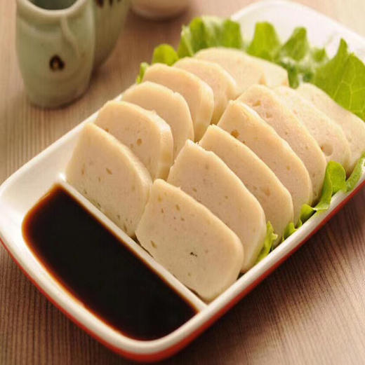 【温州风味鱼饼】手工制做,100g/条,6条/份, 天然鱼肉食品,推荐蒸热
