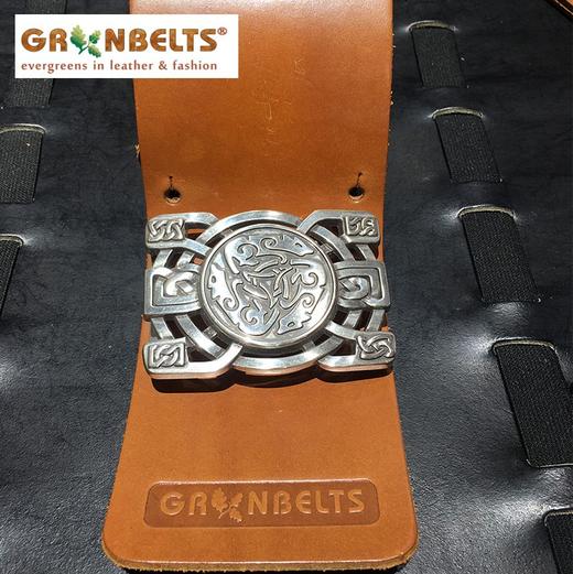 德国greenbelts革栢板扣多款式防过敏个性化皮带扣