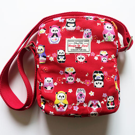 HUJI祤集Toast斜挎包风の花樱の集樱花熊猫 商品图1