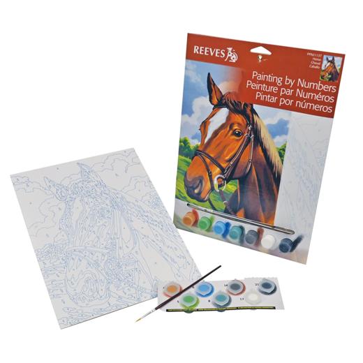 【温莎牛顿】RVS高级数字油画-马头 商品图2