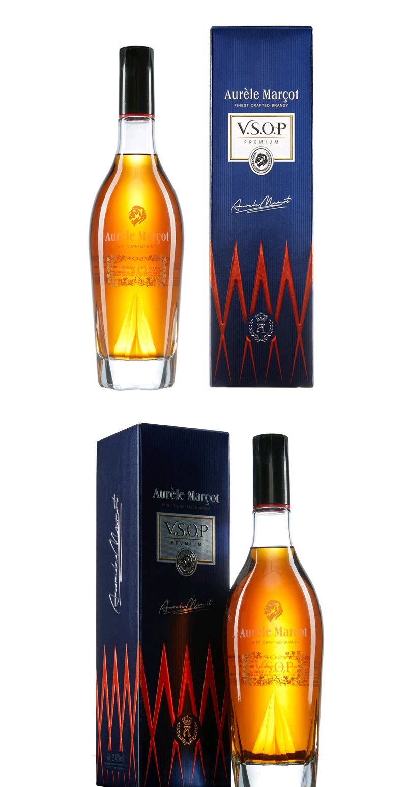 商城特惠:法国高地(aurelemarcot)vsop白兰地 700ml