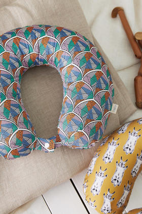 U型枕记忆枕棉布枕便捷午睡乳胶枕旅行枕头