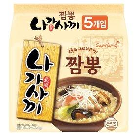  【5멀티】삼양 나가사끼 짬뽕 115g*5