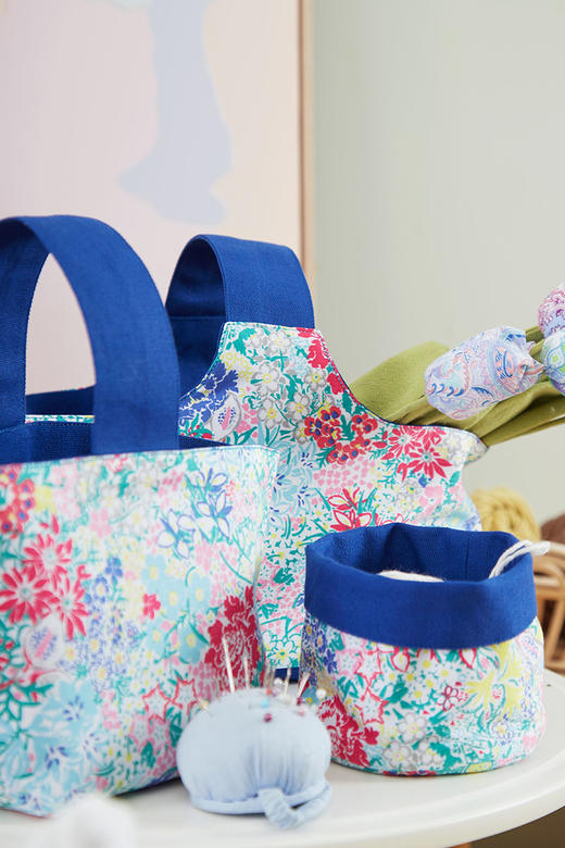 收纳袋布艺收纳框纸巾盒全棉材质 商品图3