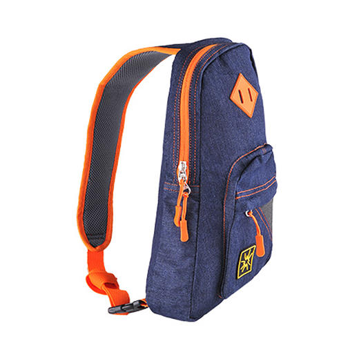 杉木山装 牛仔挎包胸包 多用途容量5升 B0163 商品图1