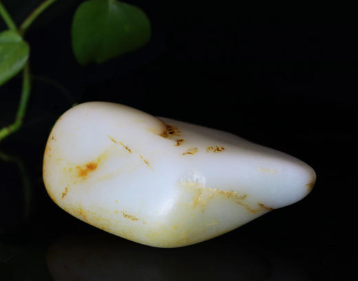 和田玉（白玉）独籽原石摆件 999g（价格面议） 商品图6