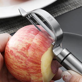 304不锈钢削皮刀-直行款