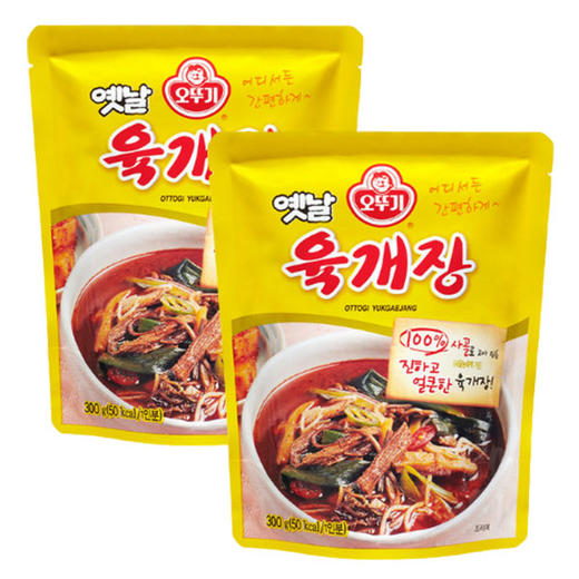 [묶음]오뚜기 옛날육개장500g*2 商品图0