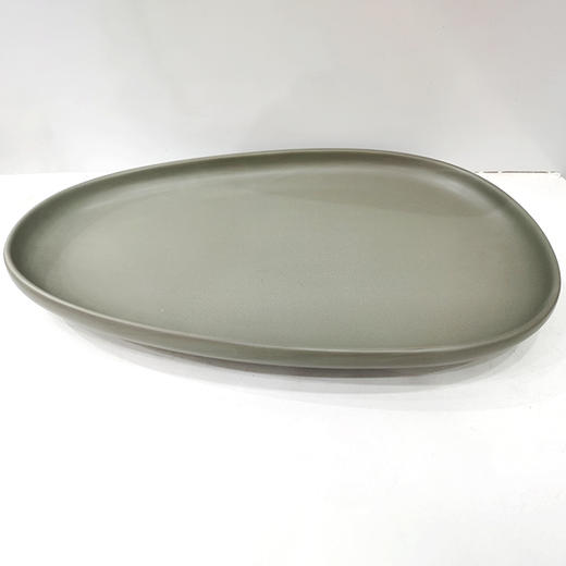 12英寸椭圆浅盘（青色） 商品图0