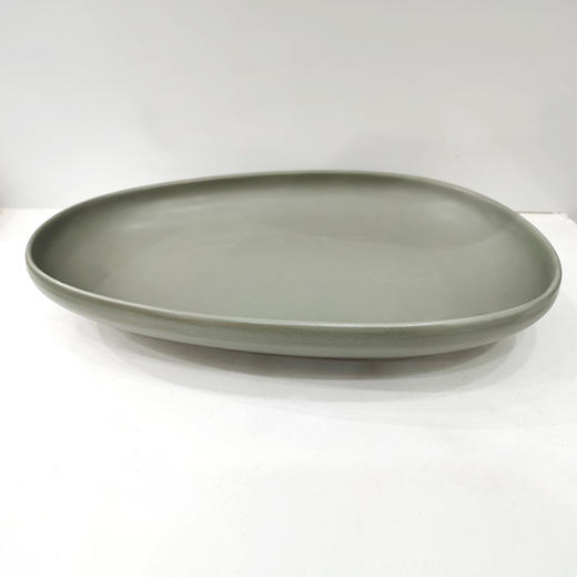 10.25英寸椭圆深盘(青色） 商品图0