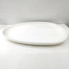 12英寸椭圆浅盘（白色）