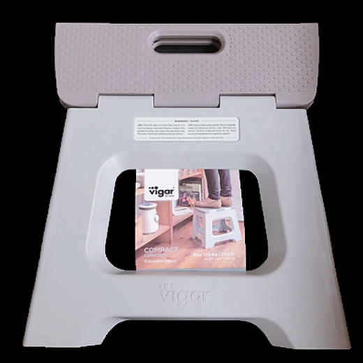 西班牙Vigar折叠板凳32cm（棉布灰） 商品图0