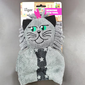 西班牙Vigar雪尼尔擦手巾（猫先生）