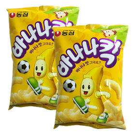 [묶음]농심 바나나킥75g*2
