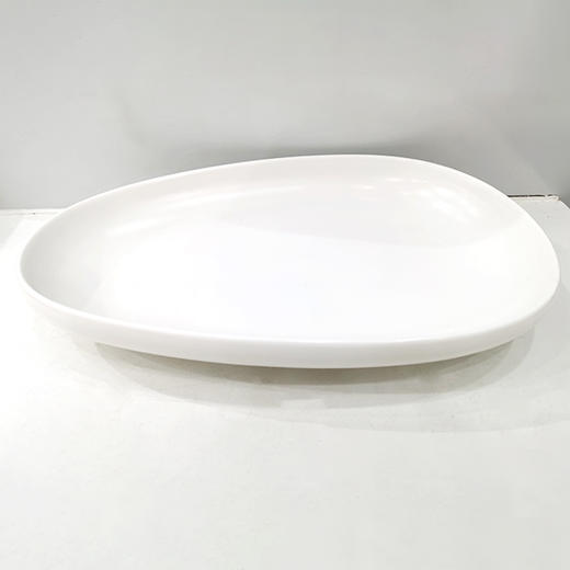 10.25英寸椭圆深盘(白色） 商品图0