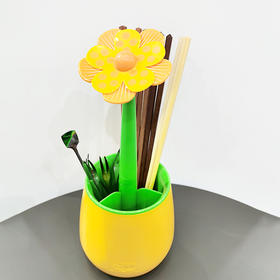 西班牙Vigar刀叉收纳桶（橘）