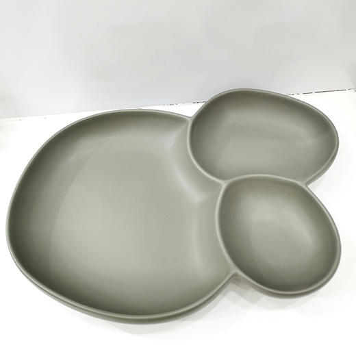 12.5英寸三格米奇盘（青色） 商品图0