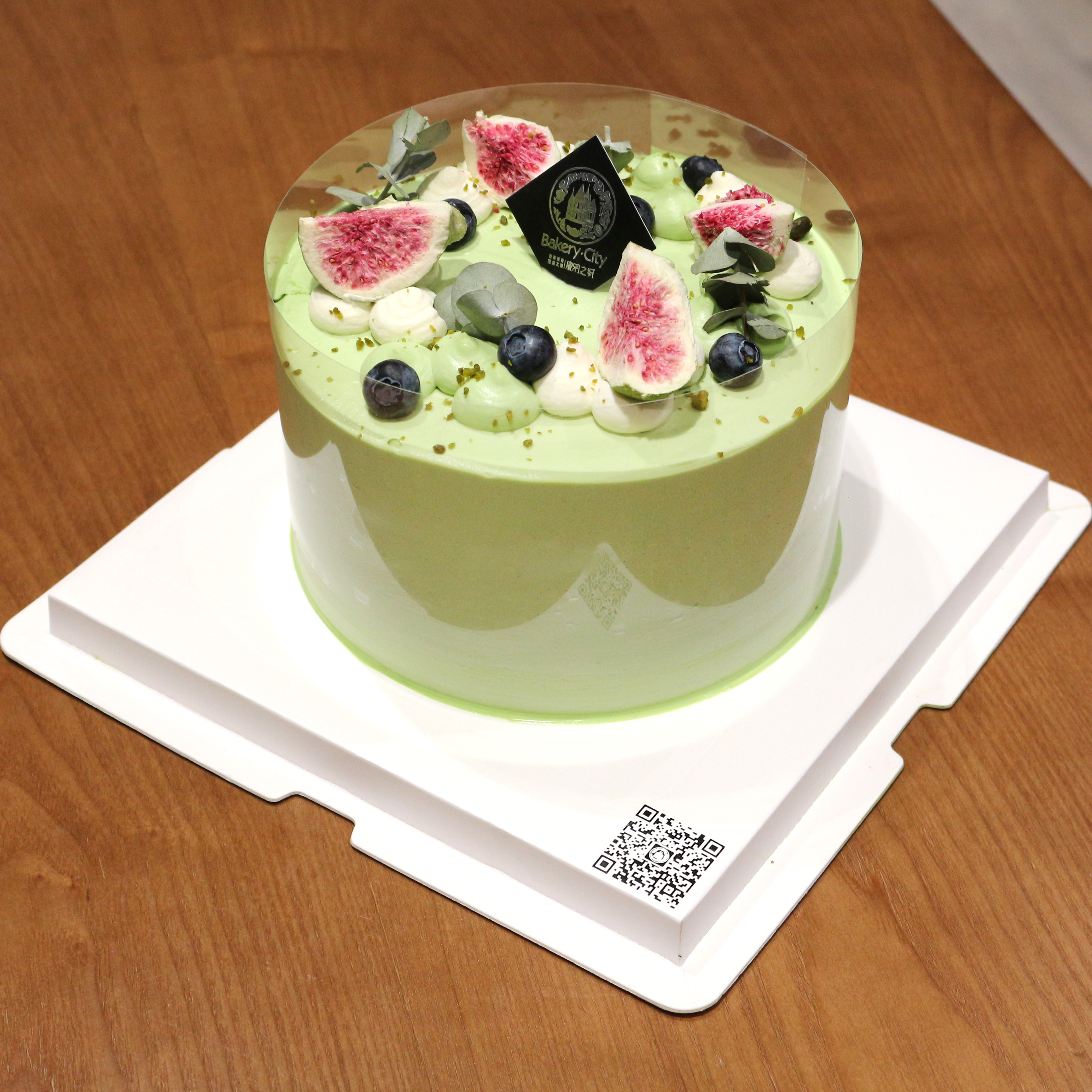 超a覆盆子开心果蛋糕