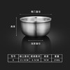 304不锈钢双层隔热防摔碗-15.5CM 商品缩略图0