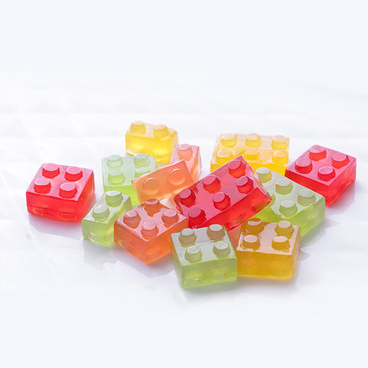 【直播专享】amos阿麦斯4d积木果汁软糖28g*5包