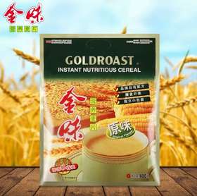 金味营养麦片原味600g