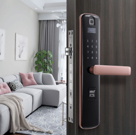 智家人云智能指纹锁 木门防盗门适用电子门锁家用密码锁磁卡锁H03