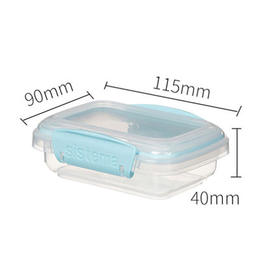 Klip It Pastels 迷你马卡龙色矩形保鲜盒