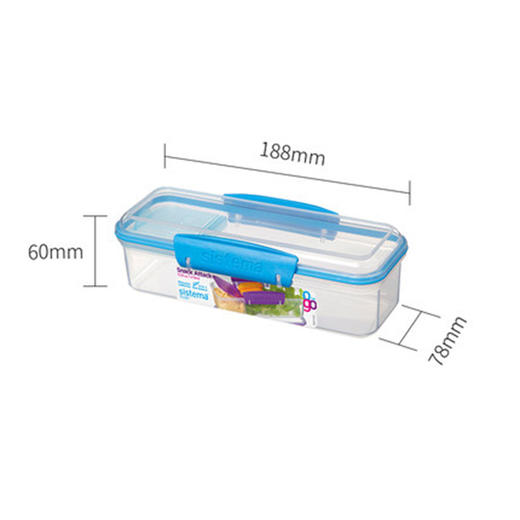 To Go 长方形点心餐盒 商品图1