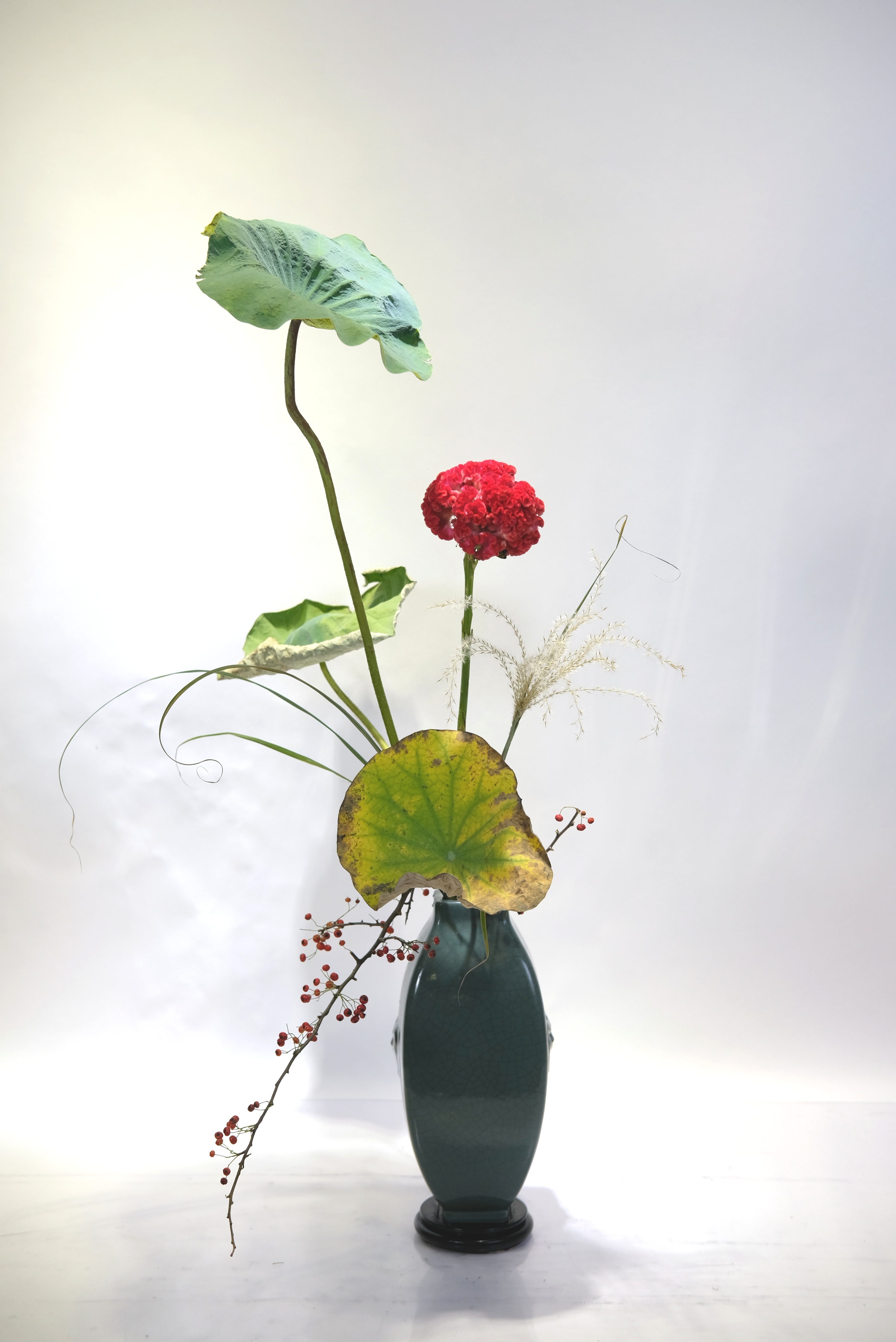 日本小原流文人调花器