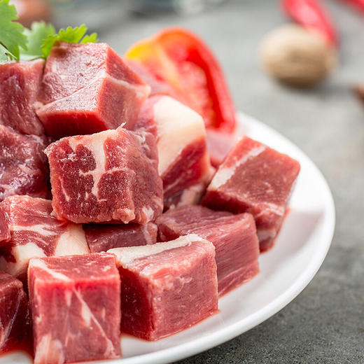 【同城快送】熊氏牧场 阿根廷牛上脑 1kg/袋 草饲牛肉生鲜 整肉原切