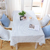 北欧家居台布（蓝细格） 商品缩略图0