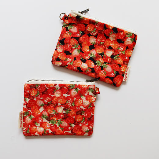 HUJI祤集kacase卡包插画草莓草莓小草莓 商品图0