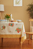 阳春小镇桌布餐桌布长方形家用茶几桌布布艺棉布桌布书桌 商品缩略图1