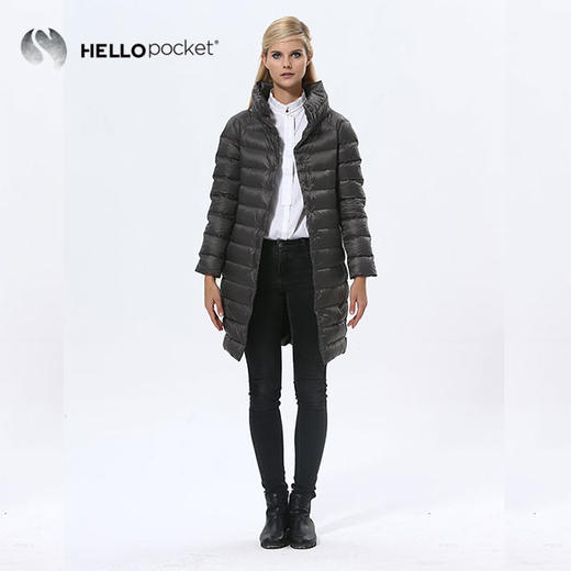 HPWL014 女士长款鹅绒服 商品图4