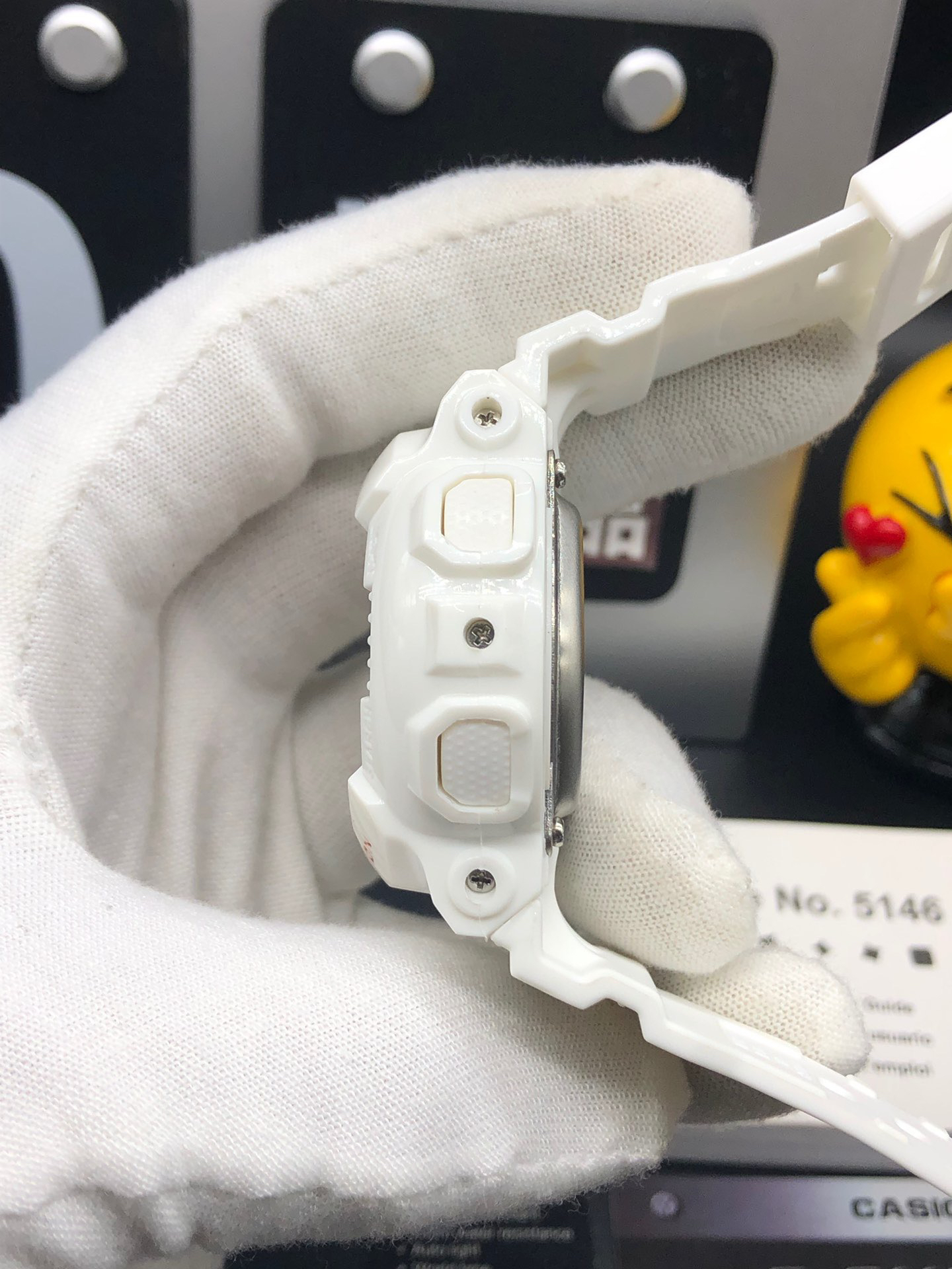 卡西欧热卖款 baby女款ba-120抬手灯卡西欧g-shock--经典防震表盘设计