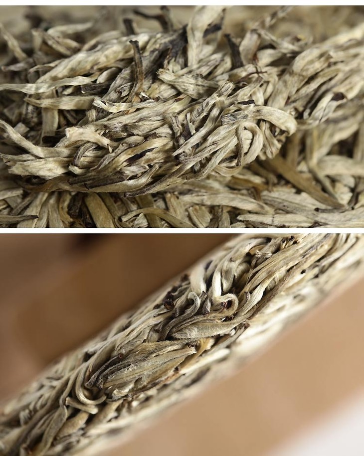 云南普洱茶生茶 银芽贡饼单芽 白毫银针珍藏七子饼茶357g