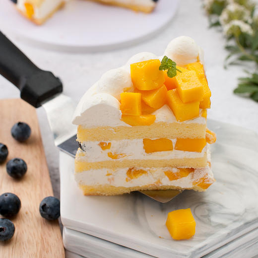 芒果戚风裸蛋糕 商品图2