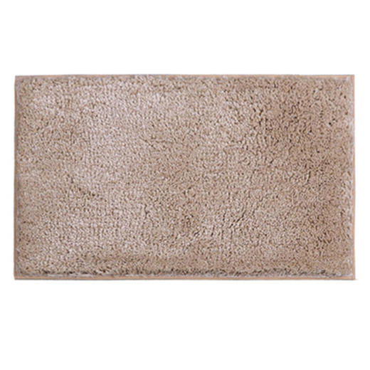 纯色居家防滑地垫（米咖色） 商品图0