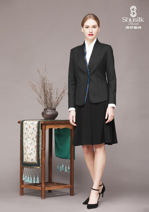 25BWZ9274蜀锦商务西装上衣GZ1905 商品图2