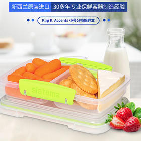 Klip It Accents 小号分格保鲜盒