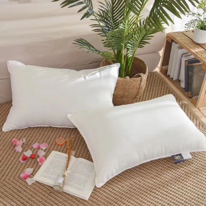家居床品舒达正品羽丝棉枕头2个装