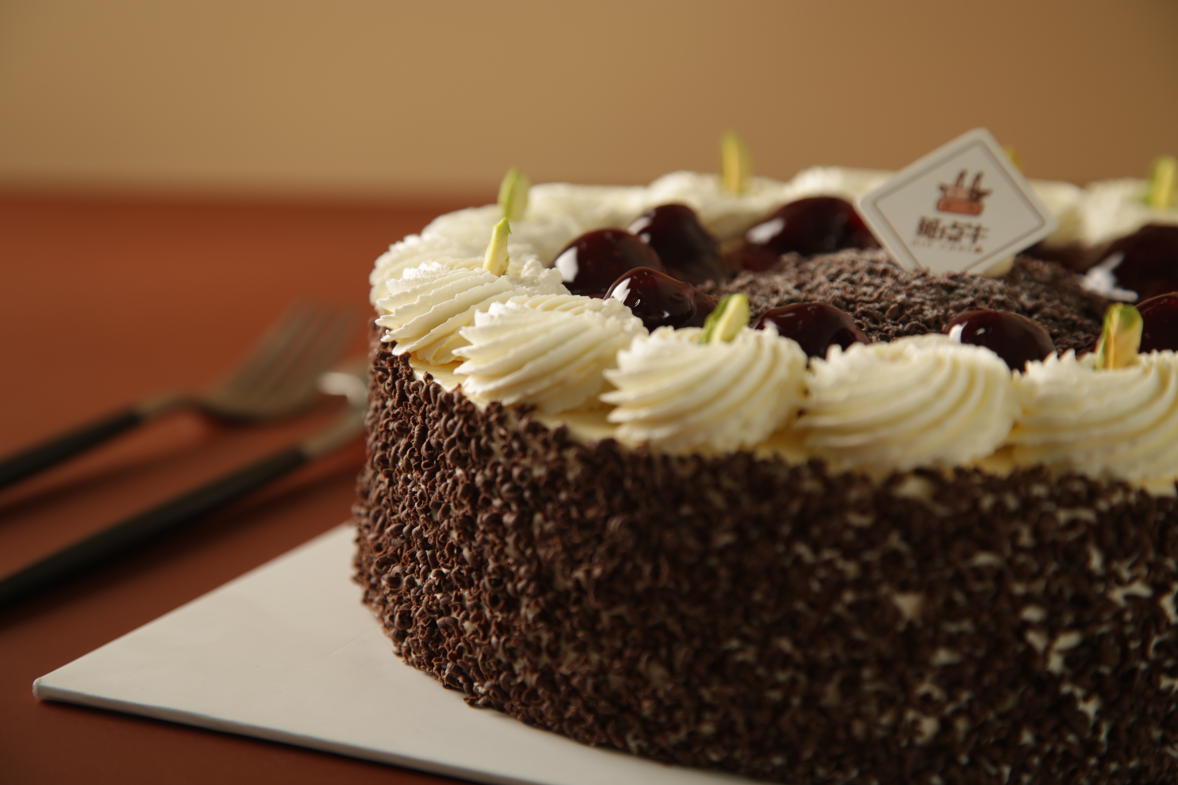 德式黑森林切块 1块装 - 斑点牛蛋糕