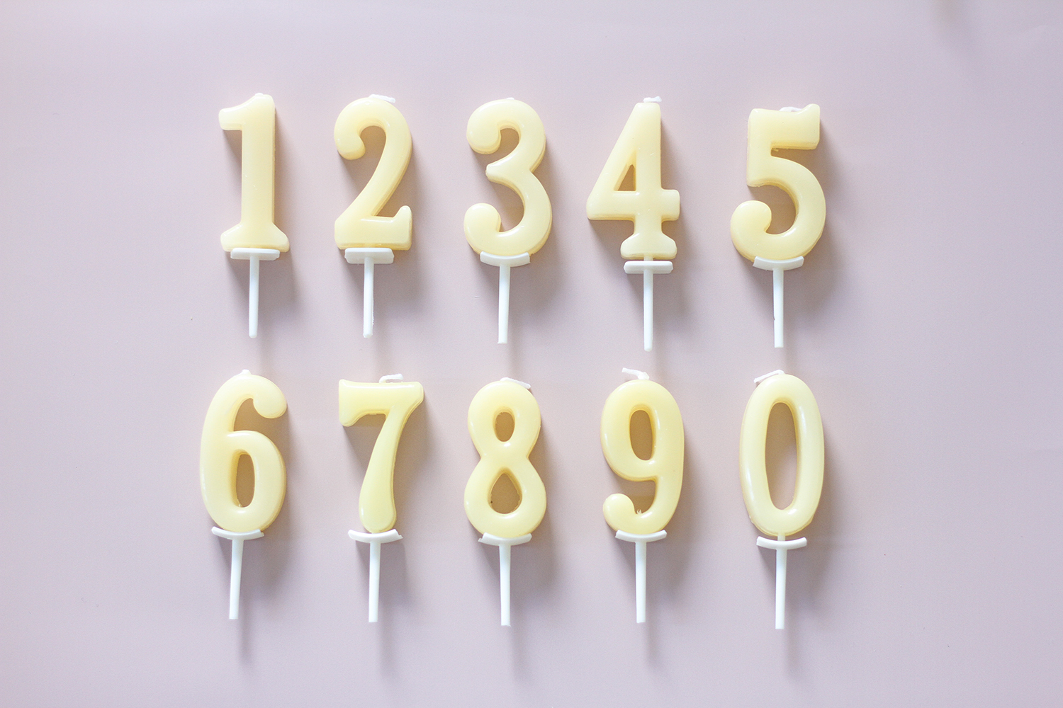 数字蜡烛（2根）