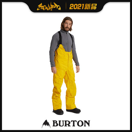 2021 BURTON M AK457 GORE JP GD BIB SPECTRA YELLOW S 商品图0