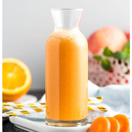 有机鲜榨果蔬：胡萝卜汁（冰500ml） 商品图0